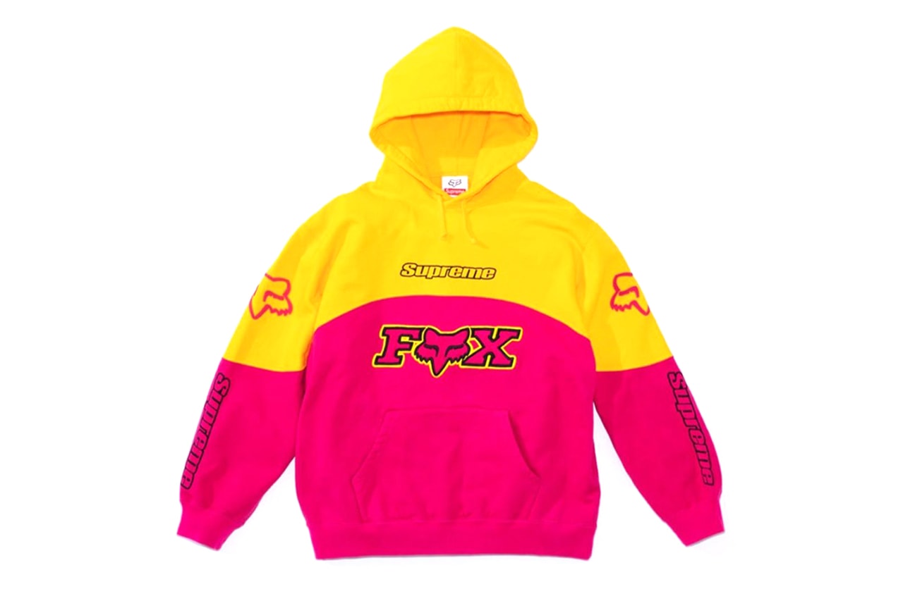 シュプリームxフォックスレーシングのコラボコレクションが発表 Hypebeast Jp