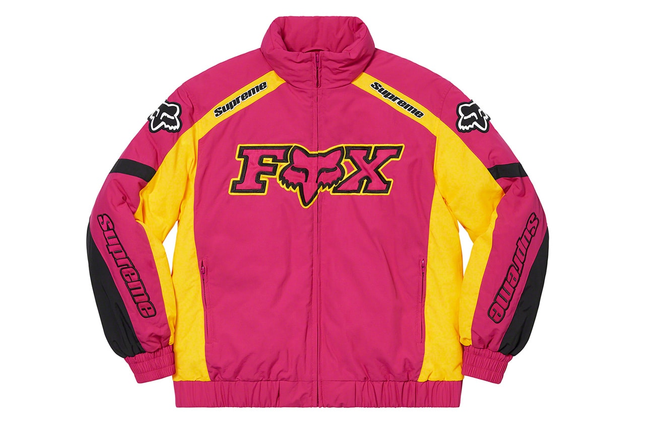 シュプリームxフォックスレーシングのコラボコレクションが発表 Hypebeast Jp
