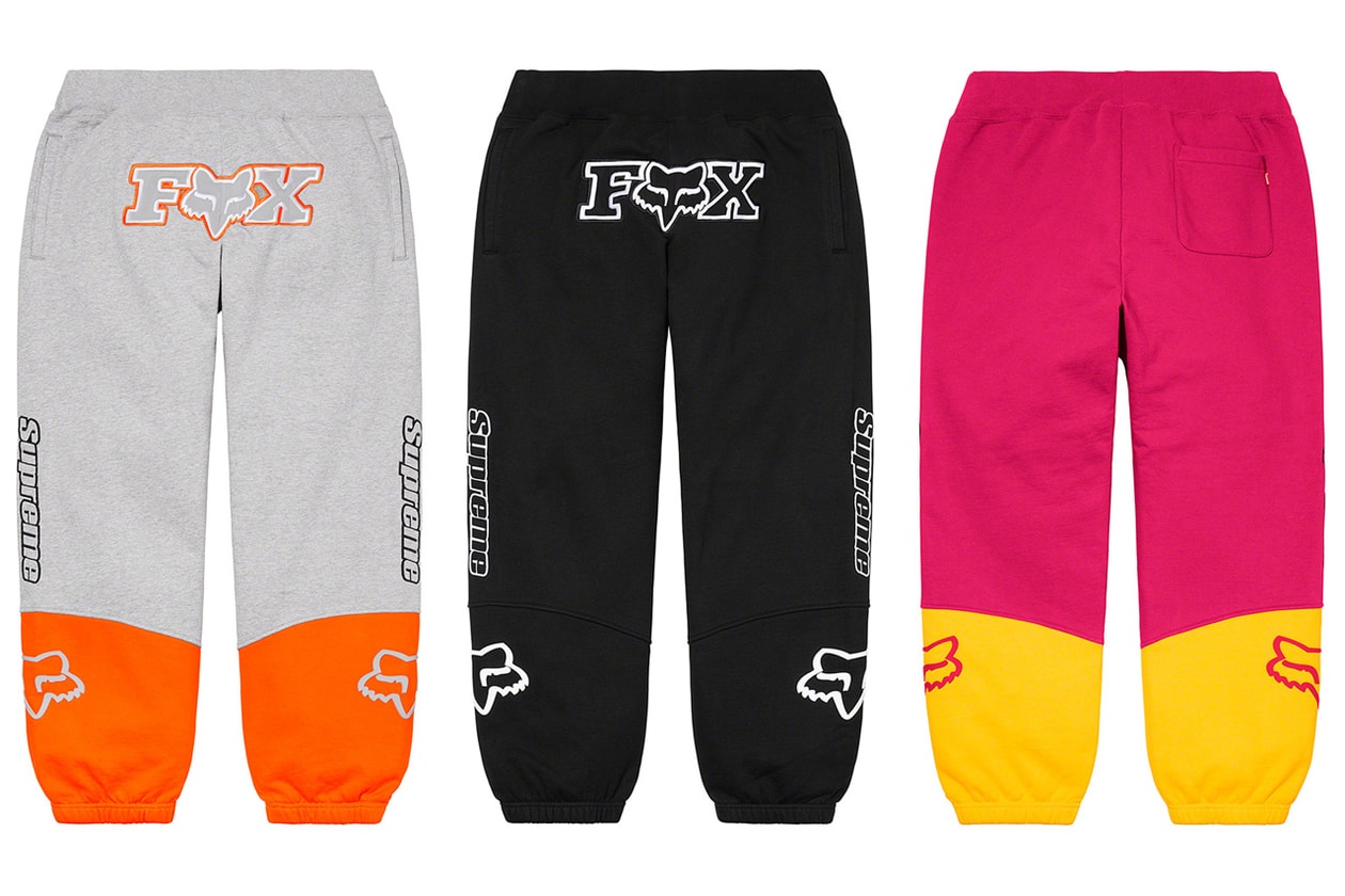 Supreme x Fox Racing 2020 秋冬聯名系列正式發佈