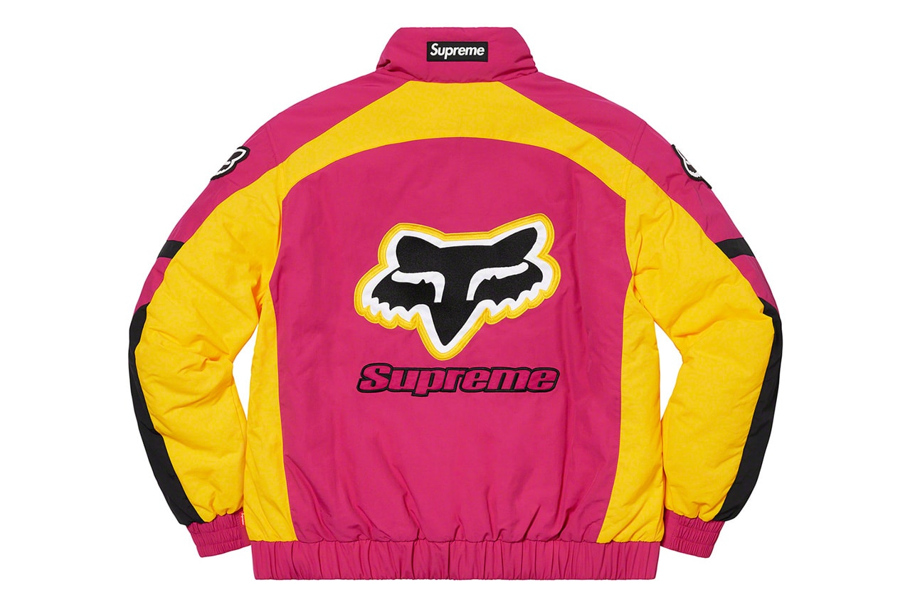 シュプリームxフォックスレーシングのコラボコレクションが発表 Hypebeast Jp
