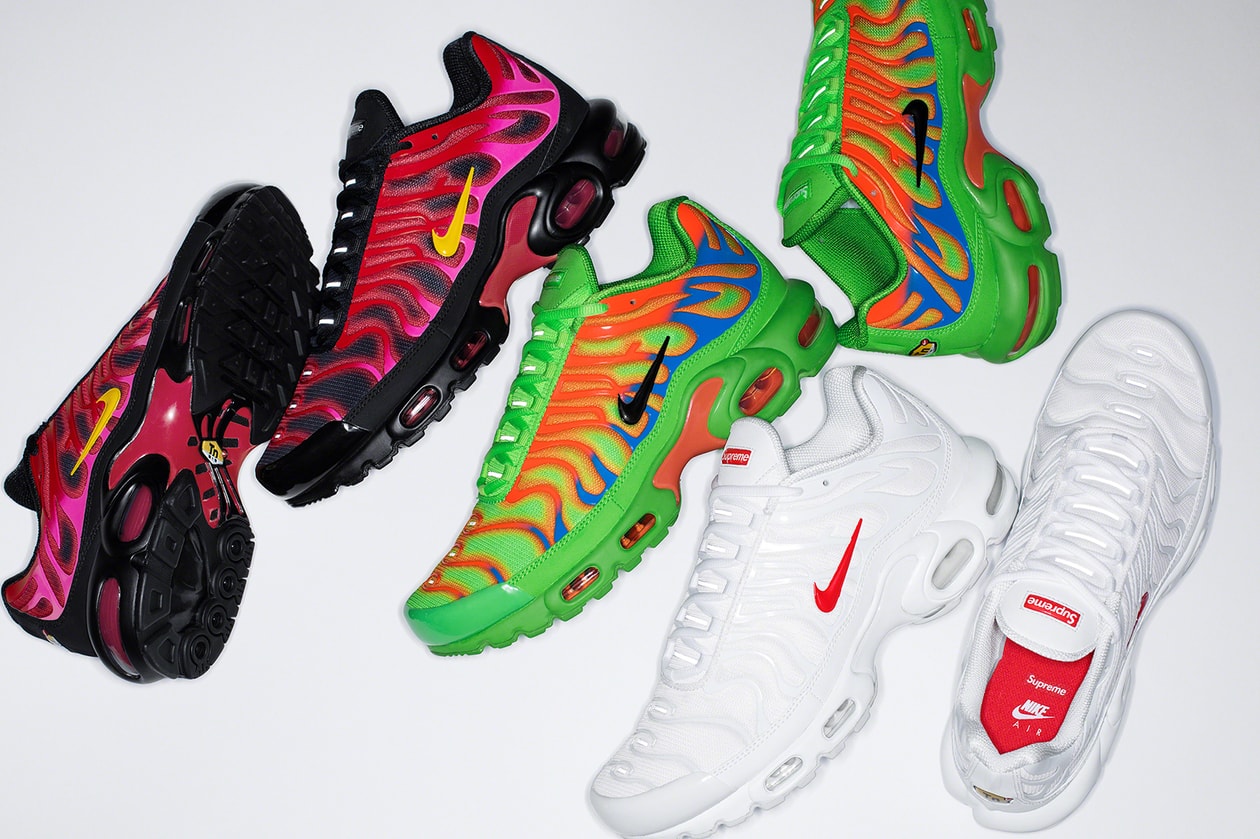 Supreme x Nike Air Max Plus 2020 秋冬系列聯乘鞋款正式發佈