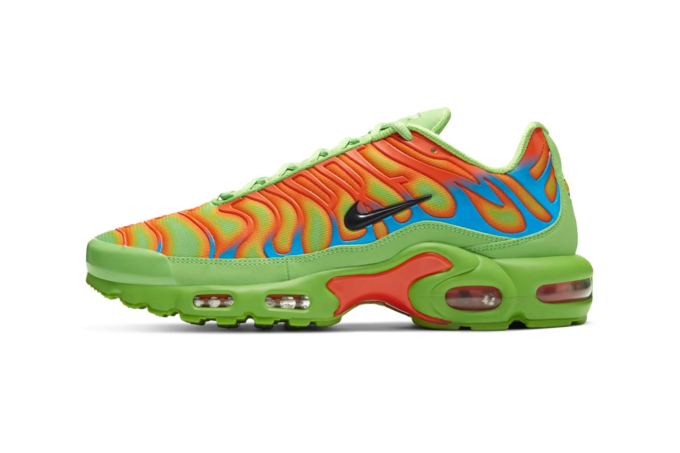air max plus pink and green