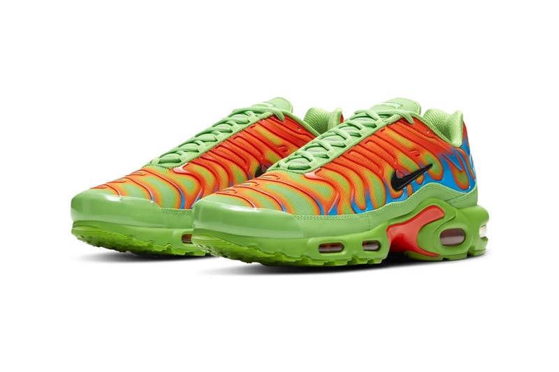 Supreme Nike Air Max Plus TN Fire Pink Mean Green Re-Release DA1472-600 DA1472-300 Buy Price 