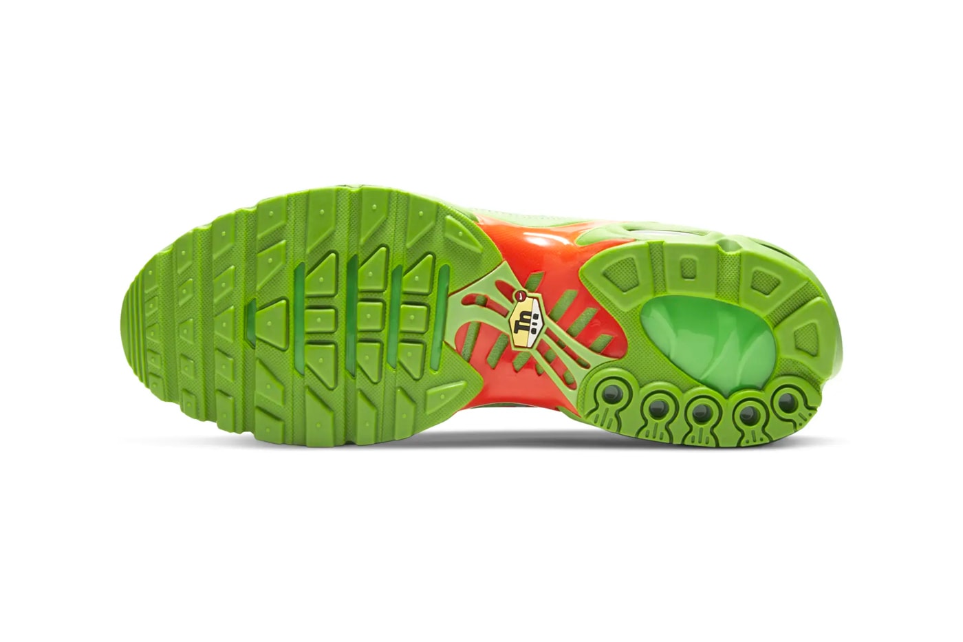 Nike X Supreme Air Max Plus TN ''Green/Orange'' Sneakers for Men