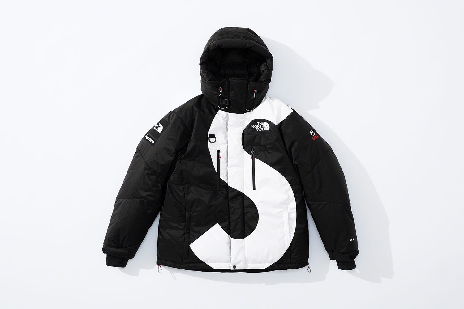 supreme x north face black jacket