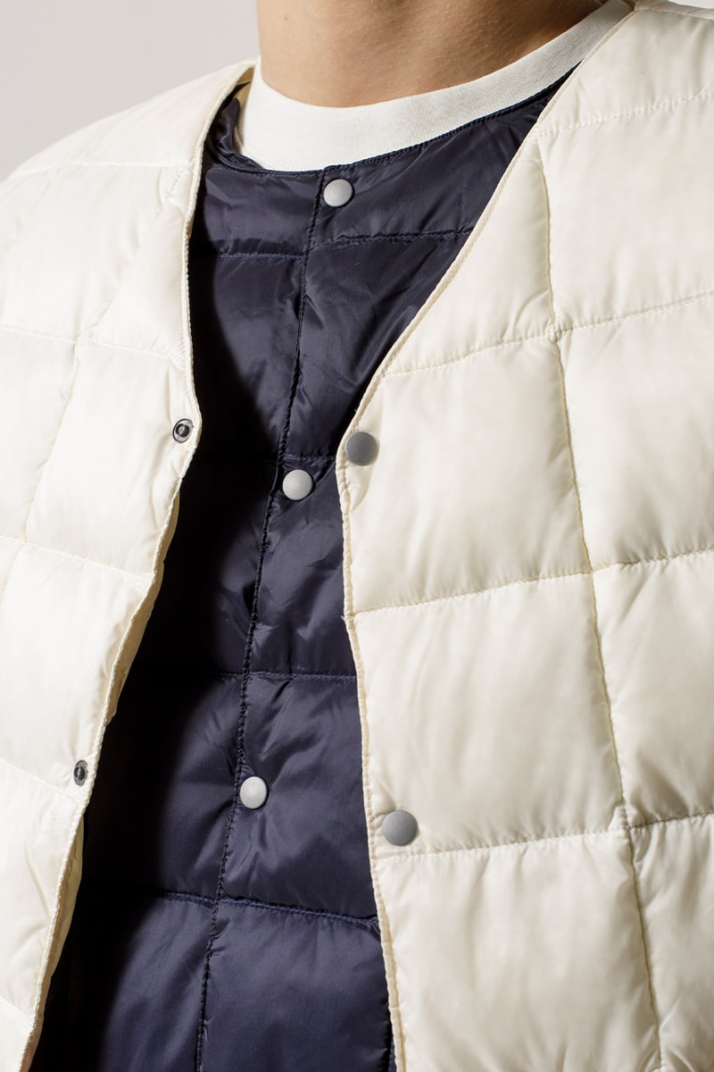 taion japanese fall winter 2020 down jackets vest 2020 oi polloi mid layer jumper pullover
