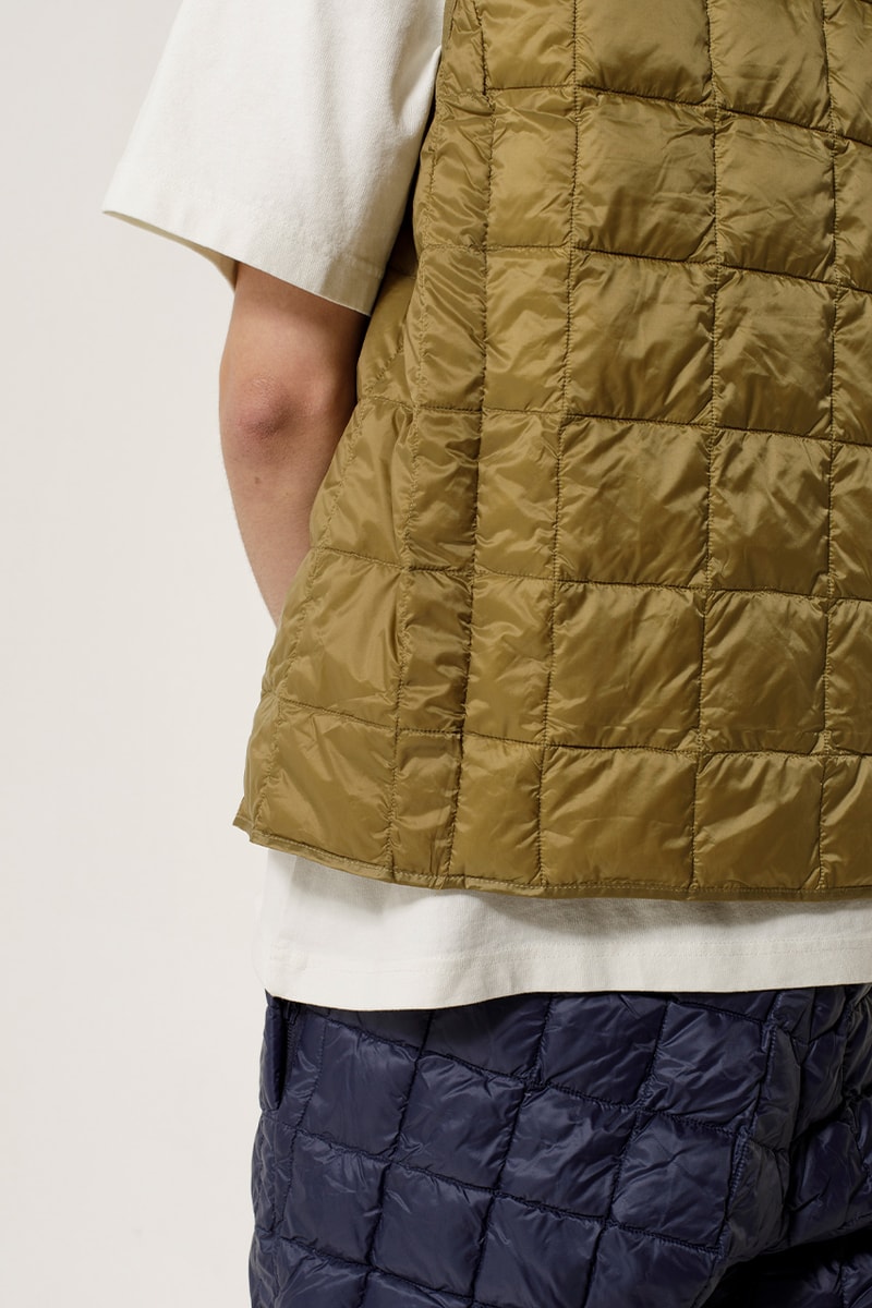 taion japanese fall winter 2020 down jackets vest 2020 oi polloi mid layer jumper pullover