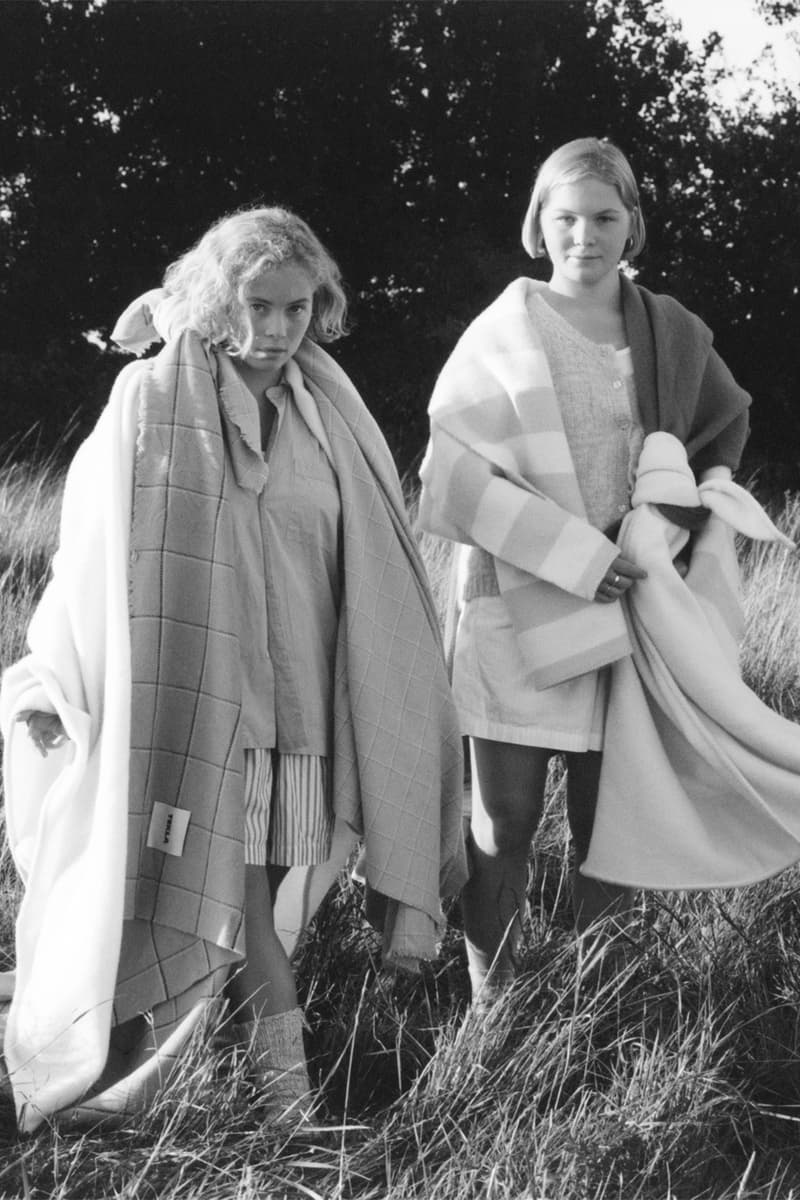 Tekla Fall/Winter Pure New Wool Blankets Fine Merino Blankets Laura Jane Coulson London Photographer Campaign Release Information Homeware Copenhagen Luxury Fabric Company Interior Design