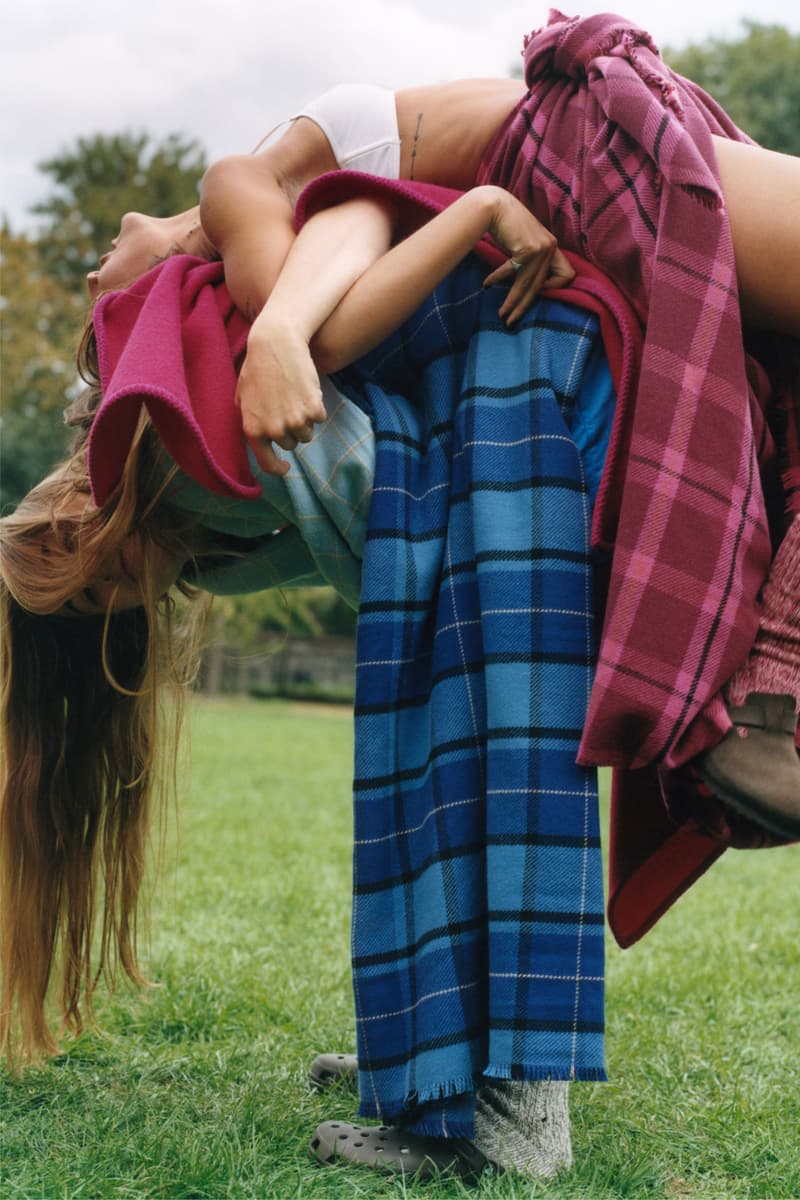 Tekla Fall/Winter Pure New Wool Blankets Fine Merino Blankets Laura Jane Coulson London Photographer Campaign Release Information Homeware Copenhagen Luxury Fabric Company Interior Design