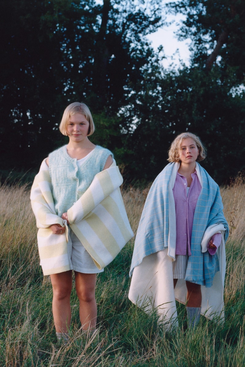 Tekla Fall/Winter Pure New Wool Blankets Fine Merino Blankets Laura Jane Coulson London Photographer Campaign Release Information Homeware Copenhagen Luxury Fabric Company Interior Design 