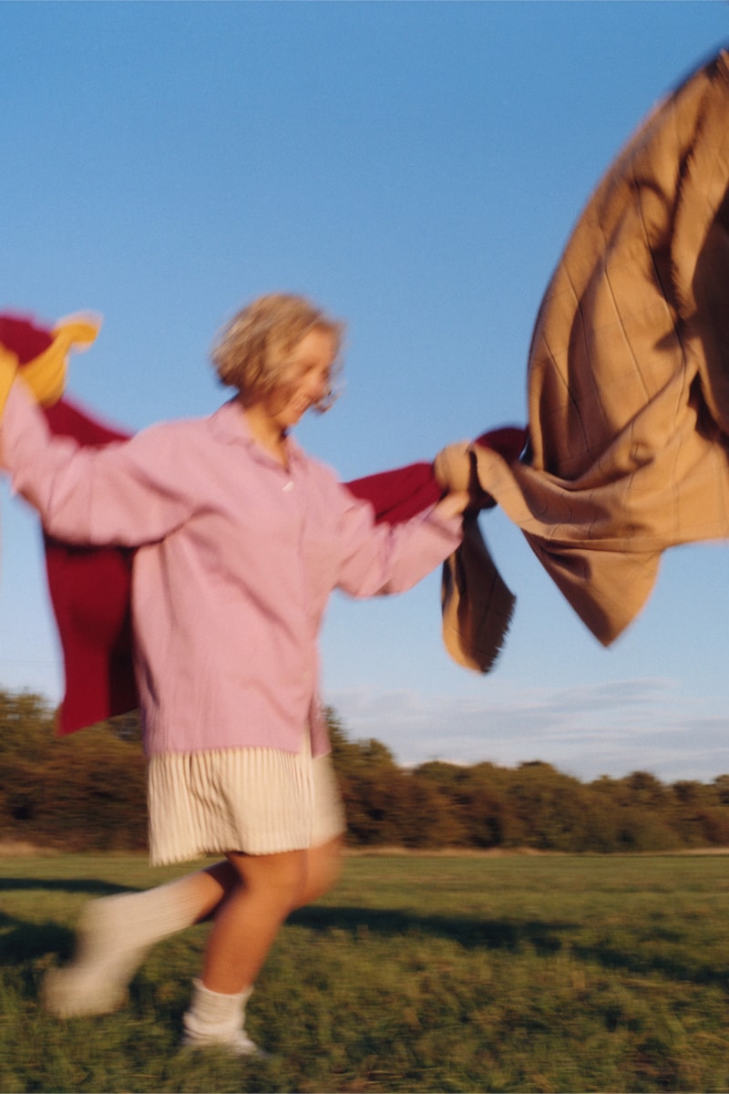 Tekla Fall/Winter Pure New Wool Blankets Fine Merino Blankets Laura Jane Coulson London Photographer Campaign Release Information Homeware Copenhagen Luxury Fabric Company Interior Design 