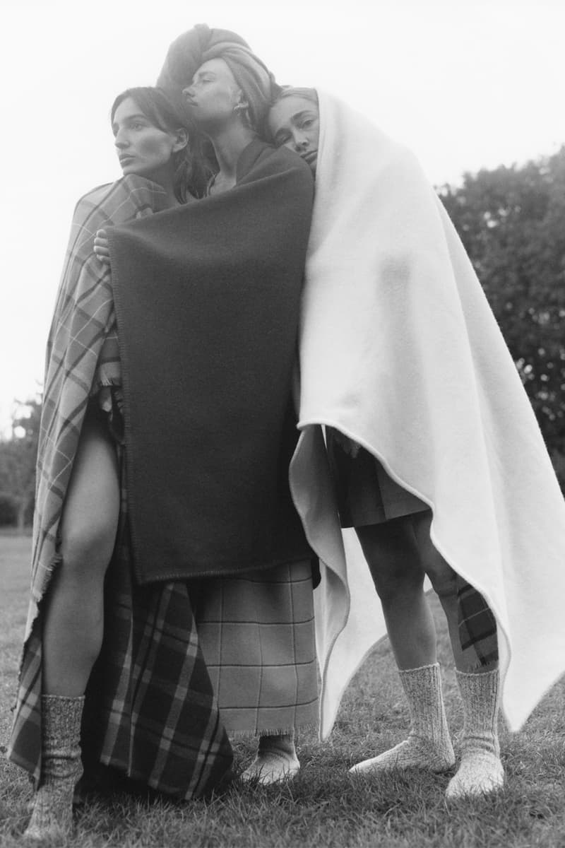 Tekla Fall/Winter Pure New Wool Blankets Fine Merino Blankets Laura Jane Coulson London Photographer Campaign Release Information Homeware Copenhagen Luxury Fabric Company Interior Design