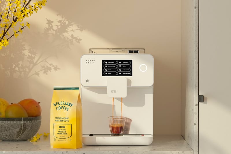 Terra Kaffe's Sleek Coffee Machine Gives Enthusiasts an Automated Option