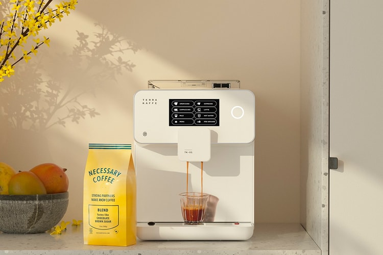 Terra Kaffe's Sleek Coffee Machine Gives Enthusiasts an Automated Option