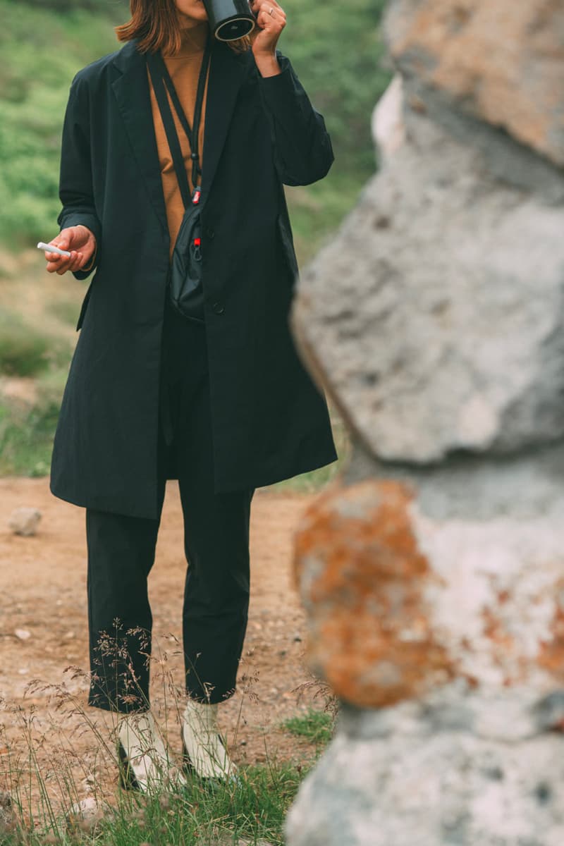 The North Face Japan Fall Winter 2020 The Mountain Office Editorial photography visuals images fw20 collection lookbooks menswear streetwear jackets sweaters pants trousers
