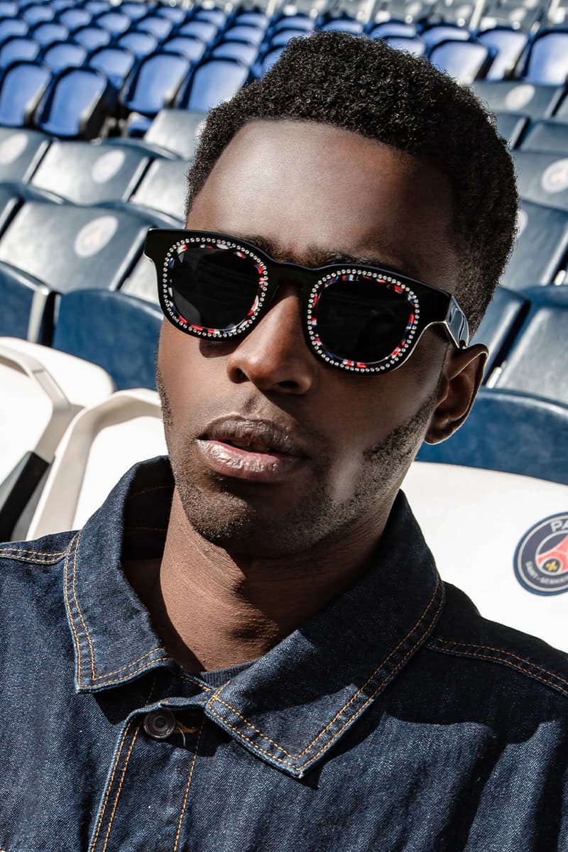 Thierry Lasry Paris saint germain psg sunglasses collaboration acetate soccer football 