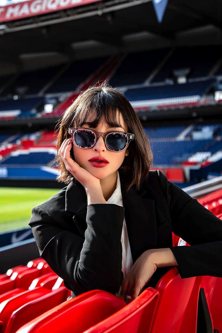 Thierry Lasry Paris saint germain psg sunglasses collaboration acetate soccer football 
