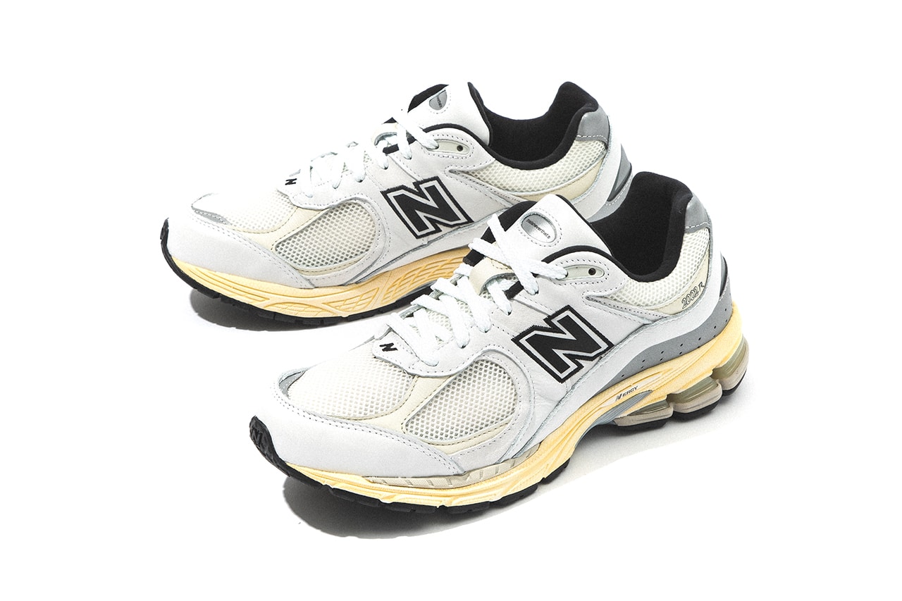 thisisneverthat x New Balance 2002R White Gray Colorways Sneaker Release Information Closer Look HBX Raffle Drop Date Online Cop South Korean Streetwear Sportswear NB Collaboration Limited Edition