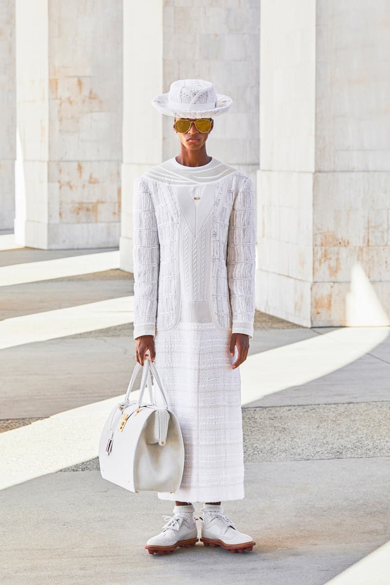 Thom Browne Spring/Summer 2021 Collection Lookbooks ss21 runways presentation menswear womenswear genderless