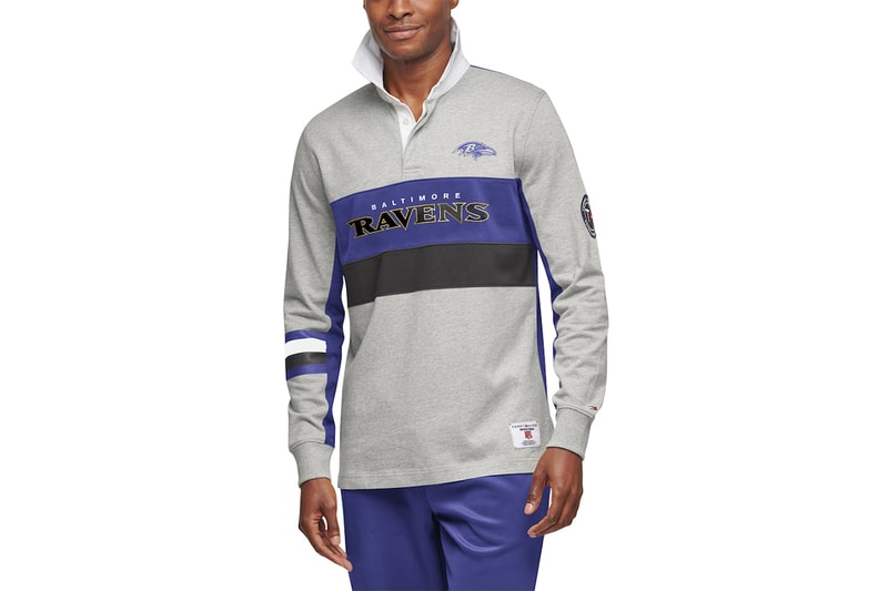 Tommy Hilfiger national football league Collab capsule Release info nfl