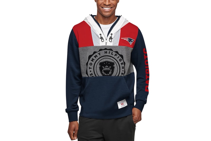 Tommy Hilfiger national football league Collab capsule Release info nfl