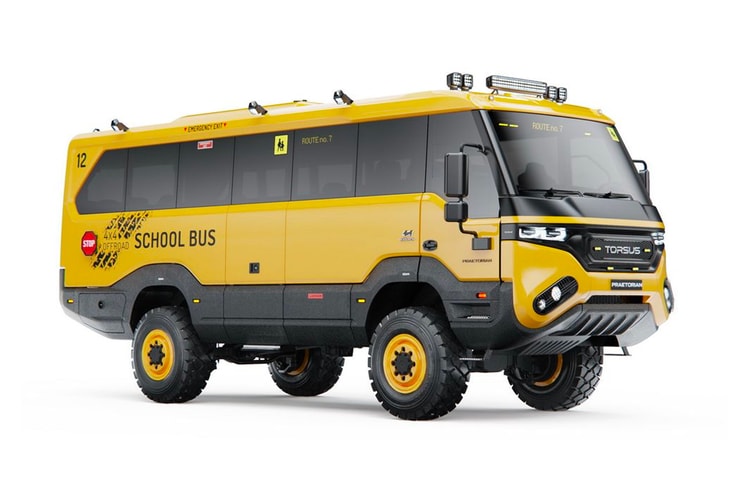 Torsus' Praetorian Is the World's Most Rugged School Bus