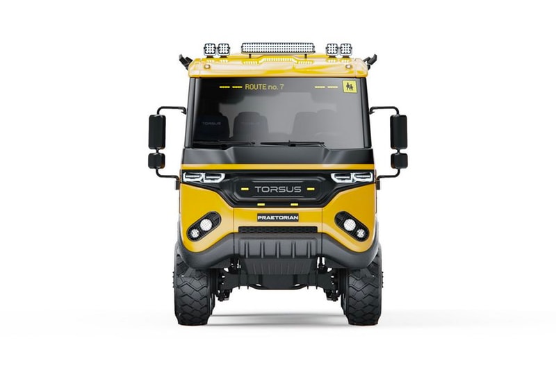 Torsus Praetorian Off-Road School Bus off-road buses 4x4 differential lock Czech Czech Republic 