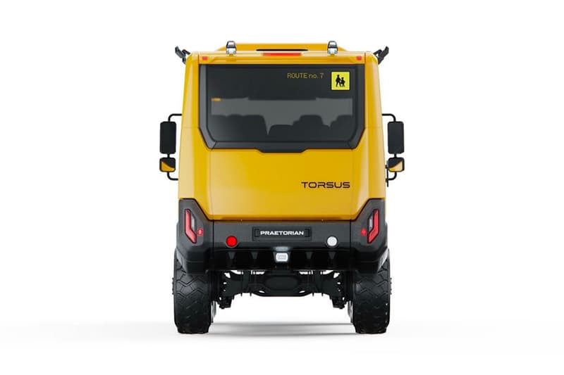 Torsus Praetorian Off-Road School Bus off-road buses 4x4 differential lock Czech Czech Republic