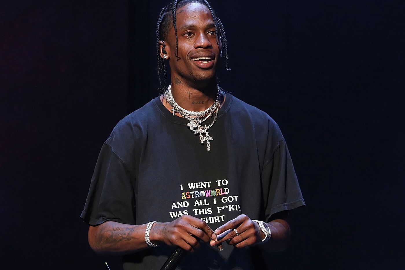 Travis Scott Charitable Replace Lost Items Pay Tuition Twitter Info