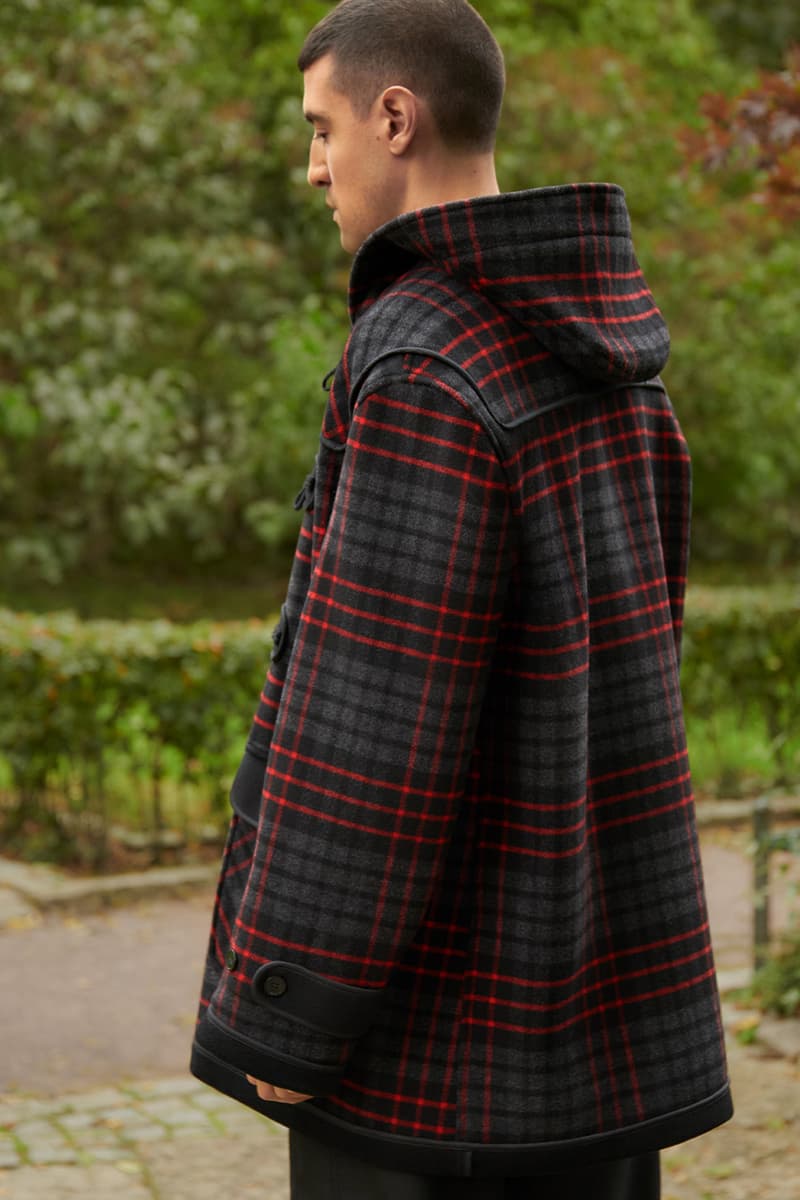 tres bien monty coat fall winter 2020 gloverall classic rework tartan fall winter 2020