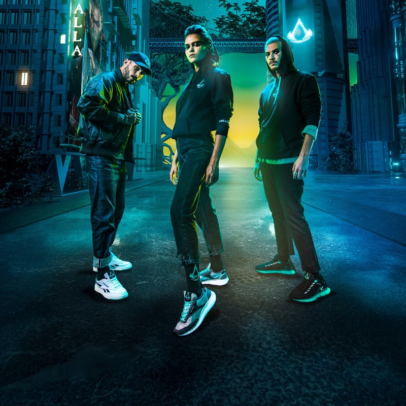 Ubisoft x Reebok 'Assassin's Creed Valhalla' Collaboration collection sneakers club c revenge Classic Leather Legacy zig kinetica release date info buy united states europe november 7 11 game franchise apparel clothing