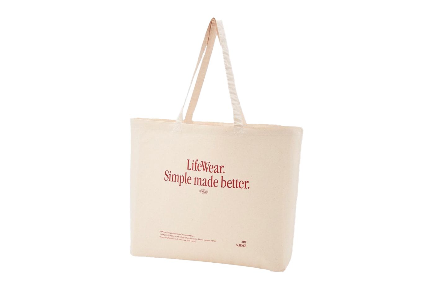 UNIQLO LifeWear Unisex Eco-Friendly Printed Bags Release Buy Price Info 