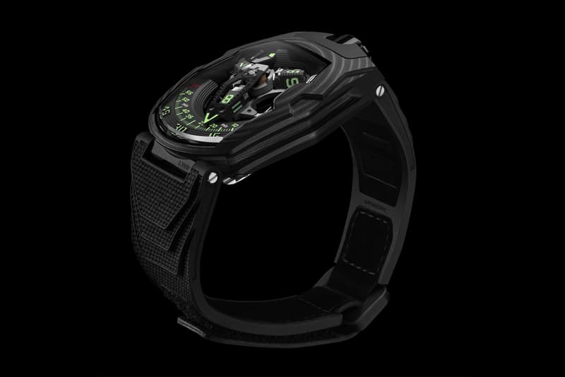 urwerk ur 220 falcon project watches accessories satellite oil chance indicator swiss switzerland geneva luxury