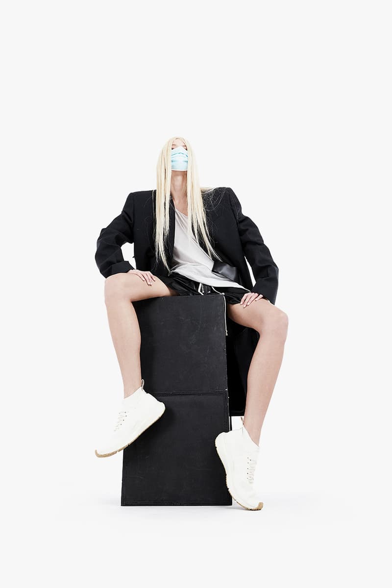 veja rick Owens running sneakers fall winter 2020 collection sustainable trainers