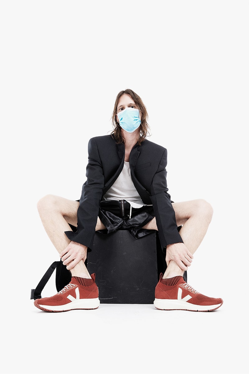 veja rick Owens running sneakers fall winter 2020 collection sustainable trainers 