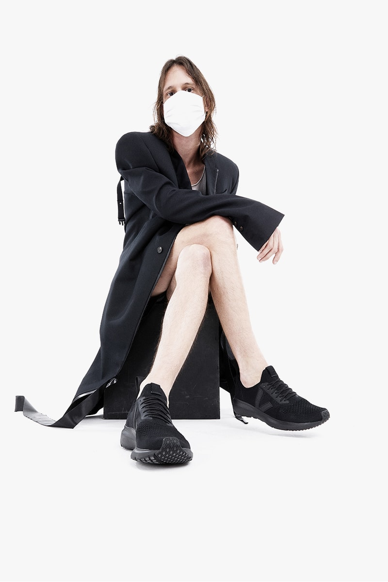 veja rick Owens running sneakers fall winter 2020 collection sustainable trainers 