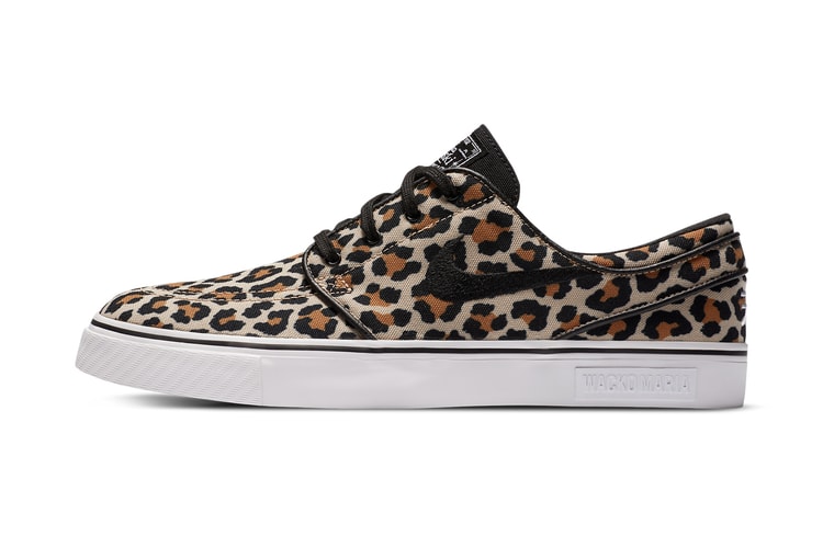 WACKO MARIA Adds to Its Nike SB Collaboration With Leopard-Printed Janoski