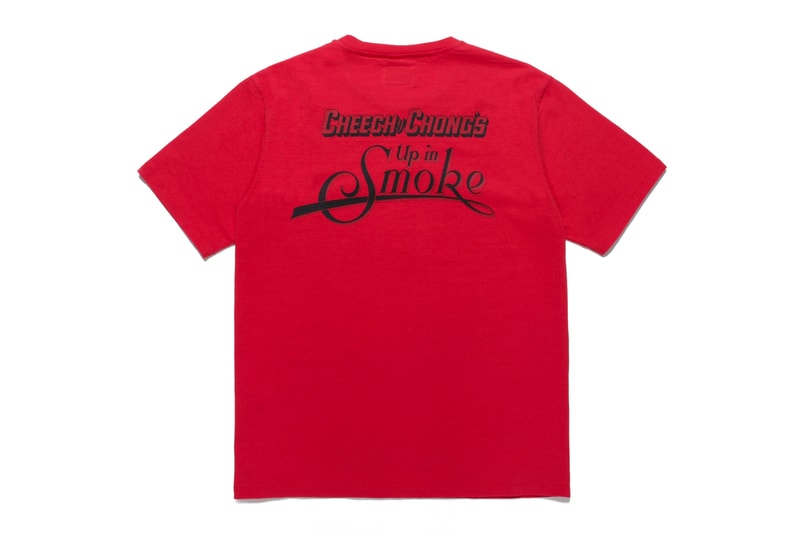 WACKO MARIA Cheech Chong UP IN SMOKE Capsule 1978 film movie tommy chong cheech marin comedy duo stand up collection t shirts sweaters coach jackets