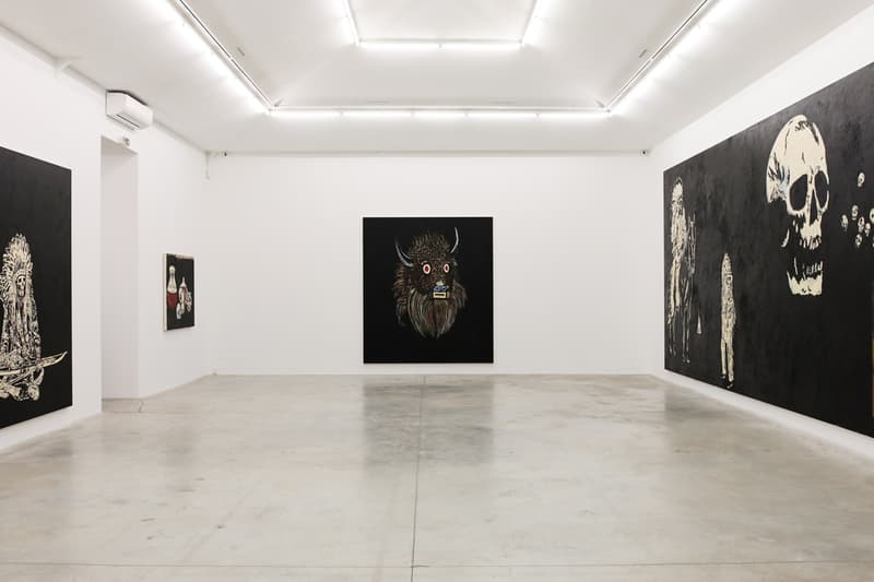 wes lang almine rech paris france exhibition