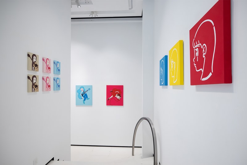 Yuya Hashizume "eyewater: MUSIC" Exhibition Gallery HZ The Real Project Joey Thye Hong Kong Paintings Japan Japanese artists pop art 