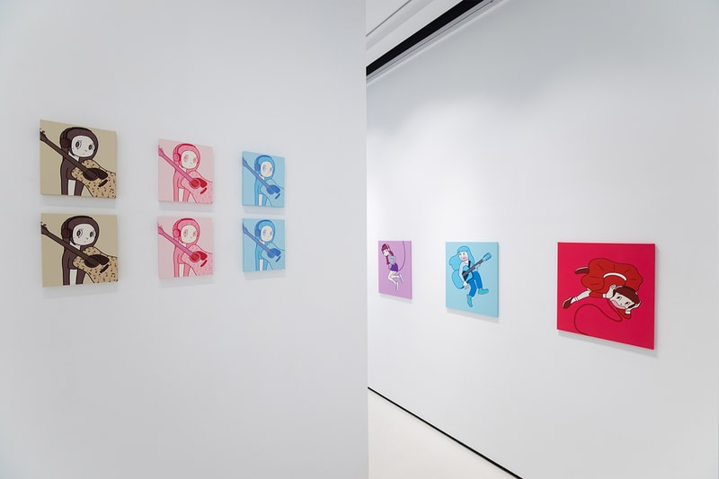 Yuya Hashizume "eyewater: MUSIC" Exhibition Gallery HZ The Real Project Joey Thye Hong Kong Paintings Japan Japanese artists pop art 