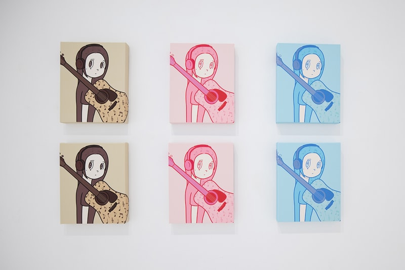 Yuya Hashizume "eyewater: MUSIC" Exhibition Gallery HZ The Real Project Joey Thye Hong Kong Paintings Japan Japanese artists pop art 