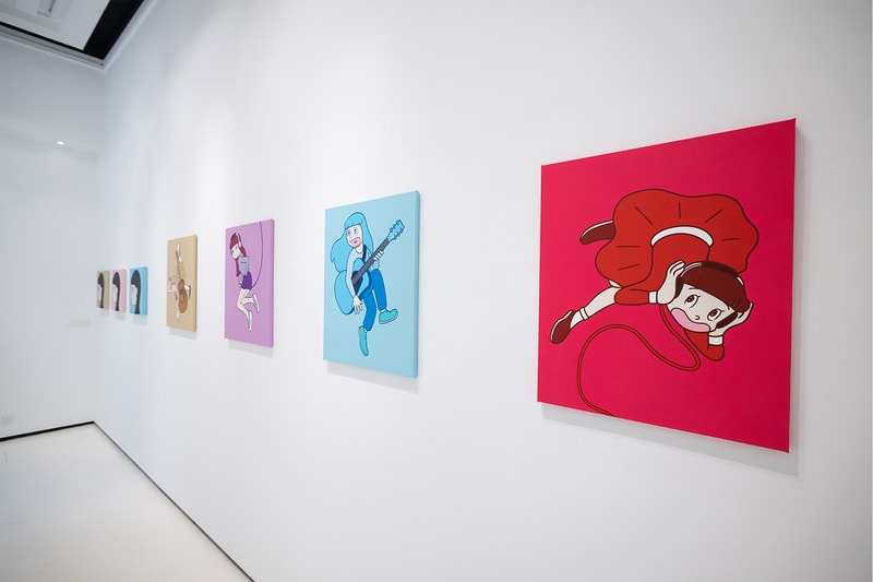 Yuya Hashizume "eyewater: MUSIC" Exhibition Gallery HZ The Real Project Joey Thye Hong Kong Paintings Japan Japanese artists pop art 