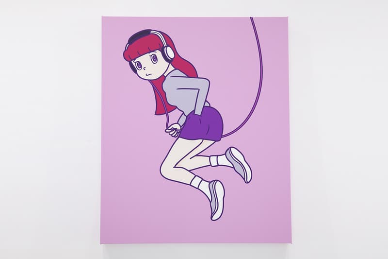 Yuya Hashizume "eyewater: MUSIC" Exhibition Gallery HZ The Real Project Joey Thye Hong Kong Paintings Japan Japanese artists pop art