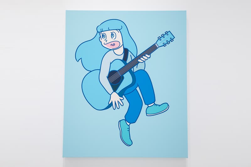 Yuya Hashizume "eyewater: MUSIC" Exhibition Gallery HZ The Real Project Joey Thye Hong Kong Paintings Japan Japanese artists pop art