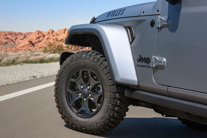 2021 Jeep Gladiator "Willys Edition" Launch Information 4x4 SUVs USA American Trucks Off Road Mud Terrain Tires Limited Slip Differential Pentastar V6 Engine Power Performance Speed Capabilities