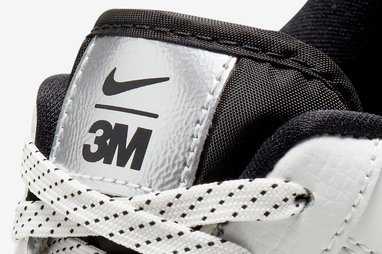 Nike Release Reflective 3M Air Force 1 Silver