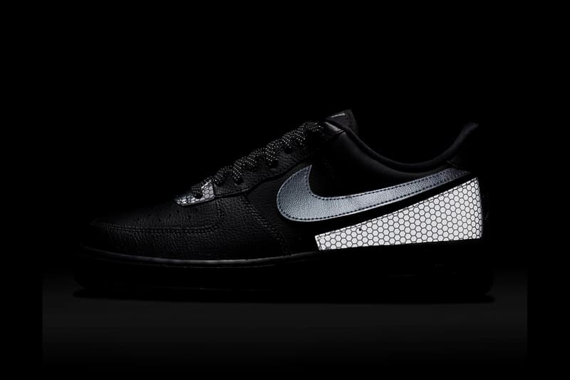 3m X Nike Air Force 1 Black Metallic Silver Drop Hypebeast 3m X Nike Air Force 1 Black Metallic Silver Drop Hypebeast