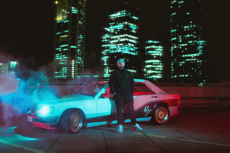 43einhalb's Mercedes-Benz 190E Celebrates the Legendary Nike Air Max 90 "Infrared"