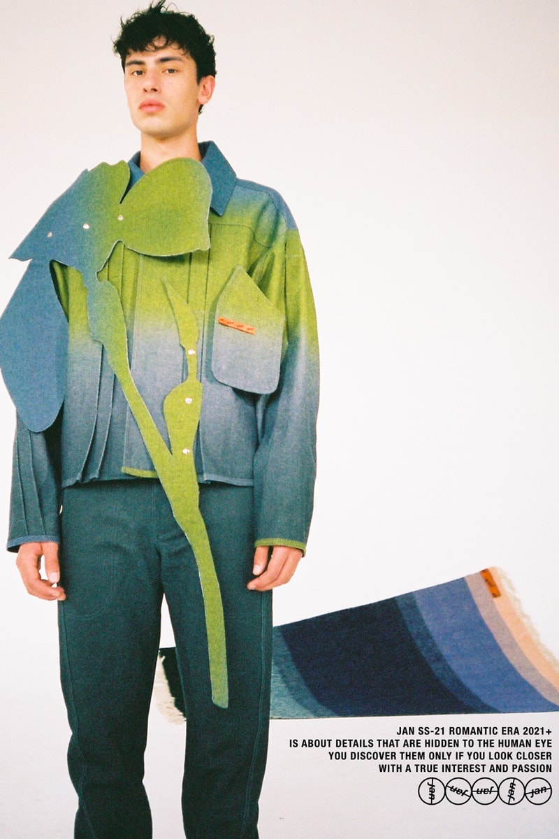 Jan Černý Spring/Summer 2021 SS21 Collection "ROMANTIC ERA 2021+" Lookbook Czech Emerging Designer Prague Virgil Abloh Louis Vuitton Internship 